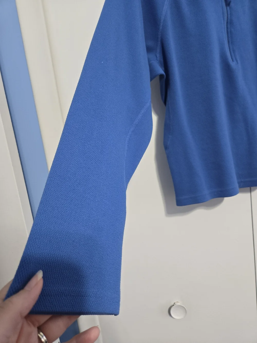 The North Face Men’s Blue 1/4‎ Zip Pullover Fleece Size Small